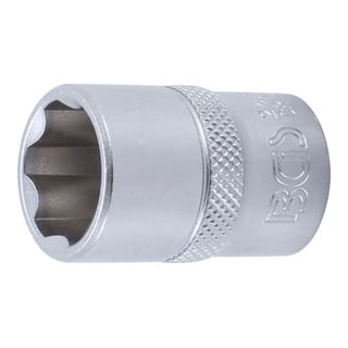 BGS Douille à cliquet Super Lock profonde, carré intérieur 12,5 mm