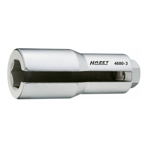 Douille pour la sonde lambda 4680-3 ∙ Carré creux 12,5 mm (1/2 pouce) ∙ Profil à 6 pans extérieurs ∙ 22 HAZET