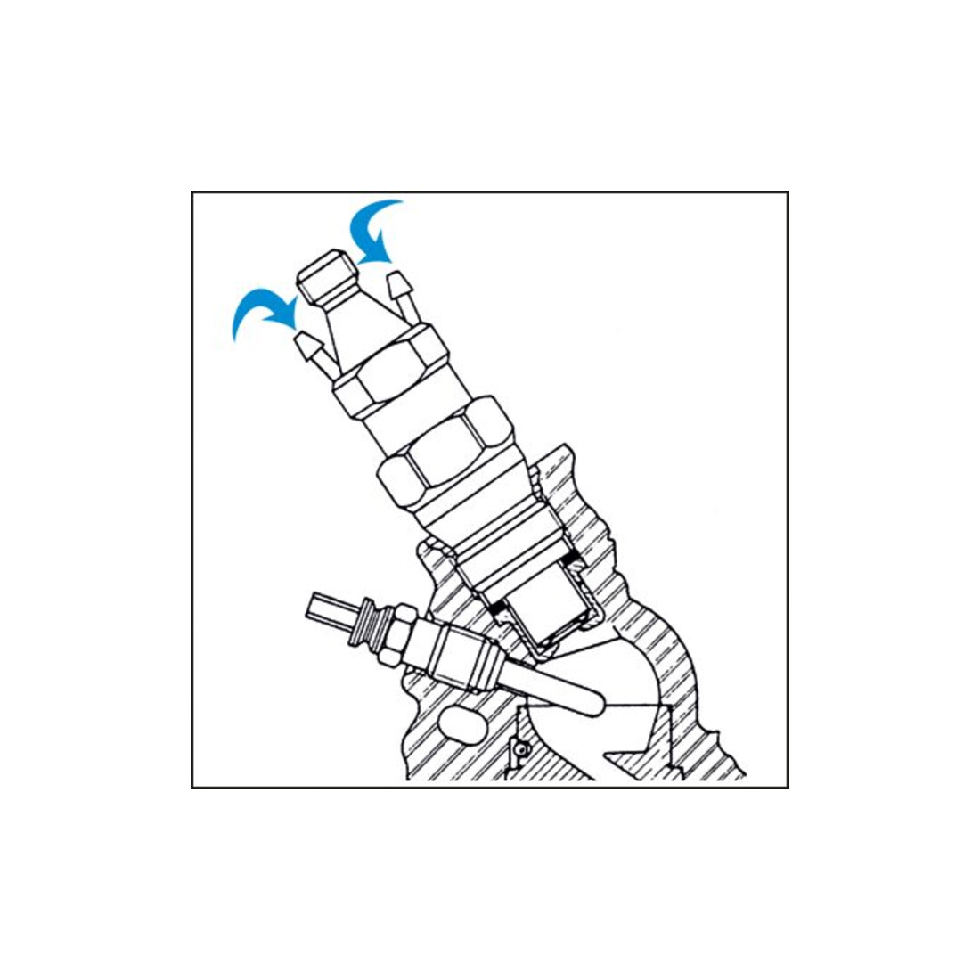 Douille spéciale pour injecteurs 4555N 27 mm HAZET