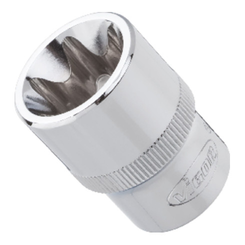 Insert de clé à douille VIGOR 1/2"' pour usage extérieur Profil TORX