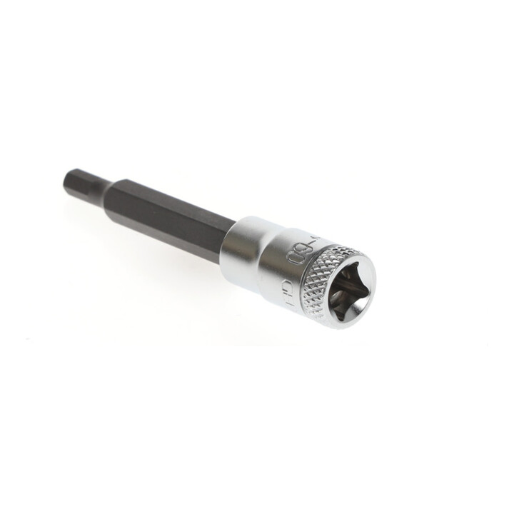 Douille tournevis 1/4", longue 4 mm