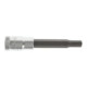 Douille tournevis 1/4", longue 5 mm