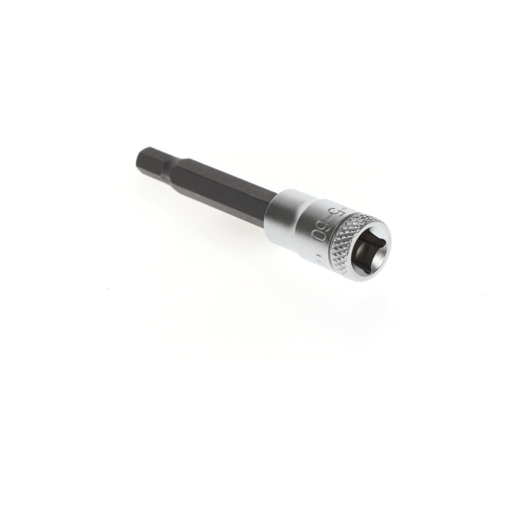 Douille tournevis 1/4", longue 5 mm