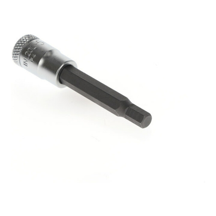 Douille tournevis 1/4", longue 5 mm