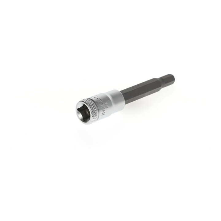 Douille tournevis 1/4", longue 5 mm