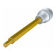 Embout de tournevis hexagonal Hazet, 1/2 pouce, long revêtement TiN, hexagone : 8 mm-3