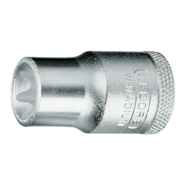 Douille TX 19 1/2 po. E E12 L. 38 mm GEDORE