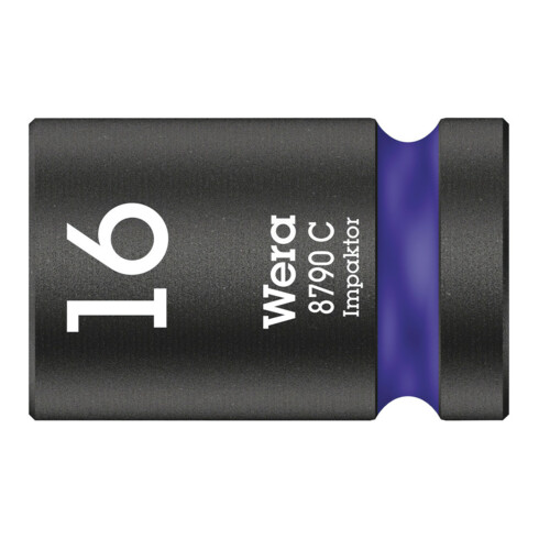 Douille Wera 8790 C percuteur 1/2 pouce, 16 x 38 mm