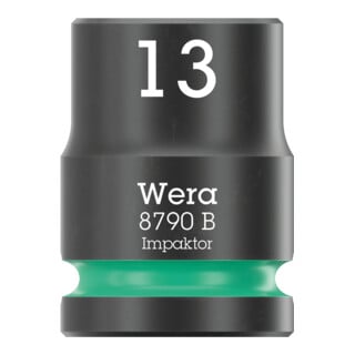 Douille Wera Impaktor à emmanchement 3/8", 13 x 30 mm