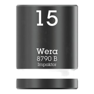 Douille Wera Impaktor à emmanchement 3/8", 15 x 30 mm