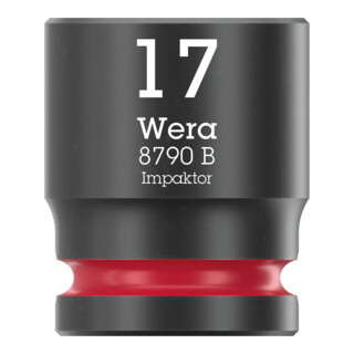 Douille Wera Impaktor à emmanchement 3/8", 17 x 30 mm