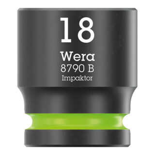 Douille Wera Impaktor à emmanchement 3/8", 18 x 30 mm