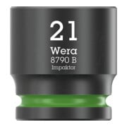 Douille Wera Impaktor à emmanchement 3/8", 21 x 32 mm