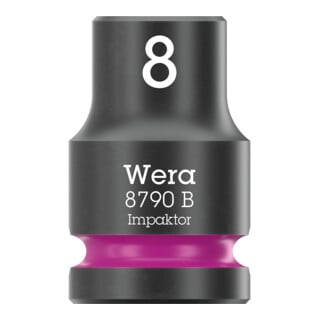 Douille Wera Impaktor à emmanchement 3/8", 8 x 30 mm