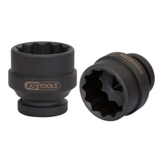 KS Tools Douille 12 pans 1 pouce, courte