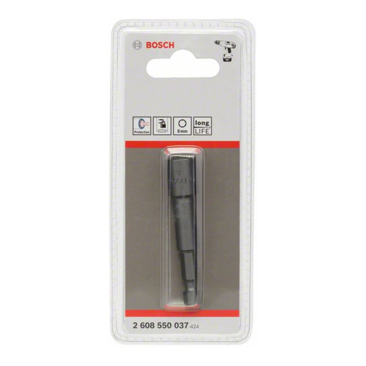 Clé à douille Bosch avec butée de profondeur 3 600 552 506/3 600 552 507 65 mm