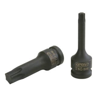 Douilles à chocs TX 1/2", longues, T25 KS Tools