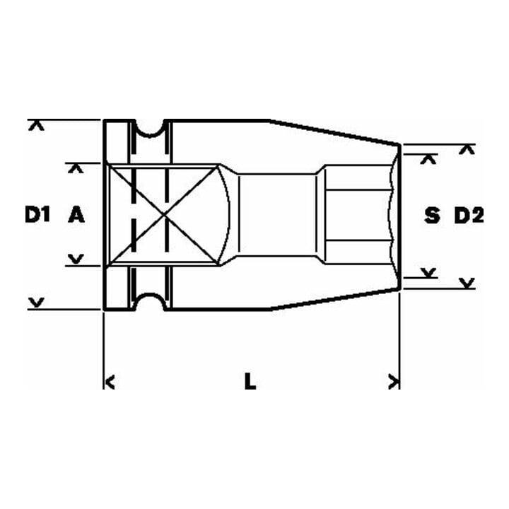 Douilles à embout pour perceuses/visseuses Bosch