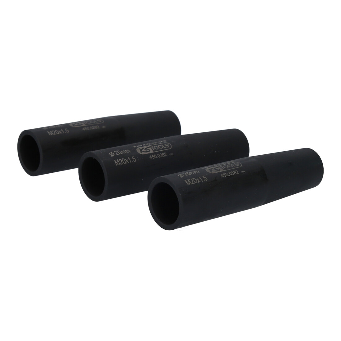 Douilles de centrage et de protection d'écrous, M20x1,5, Ø26,0 mm, 2 pcs KS Tools