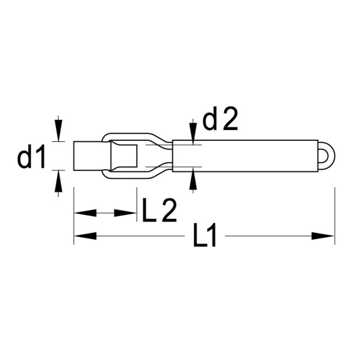 Douilles pour bougies Gedore profil UD 16x20,8 mm