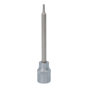 KS Tools Douille à embout TX 3/8" longue avec trou central