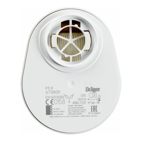 Dräger Bajonettfilter A2 P3 R D, 1 Paar