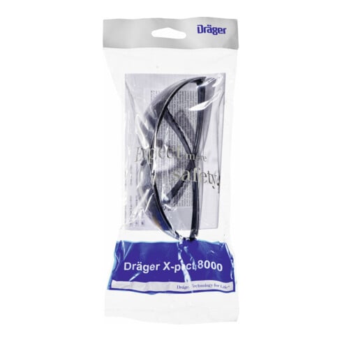 Dräger X-pect 8321 Schutzbrille, grau