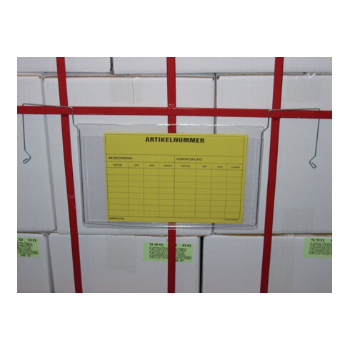 Drahtbügeltasche DIN A4 quer B325xH235mm