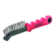 Drahtbürste ROKI L.225mm 0,35mm STA 2-reihig LESSMANN