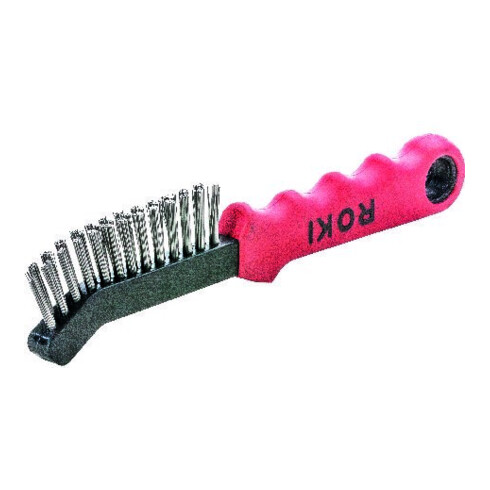 Drahtbürste ROKI L.225mm 0,35mm STA 2-reihig LESSMANN