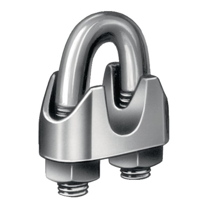 Drahtseilklemme ähnl.DIN 741 Gew.M10 Nenn-Gr.13,0mm verz.