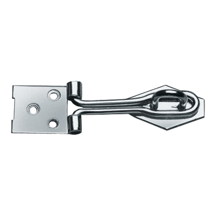 Drahtüberfalle m.Öse L.80mm STA hell verz.leicht