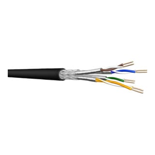 draka Câble d’installation UC900 SS23 PE Cat.7 4P S/FTP noir