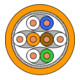 Draka Comteq (DNT) UC900 HS23 Kat.7 orange 4P S/FTP AWG23 60011604-Eca-T1000