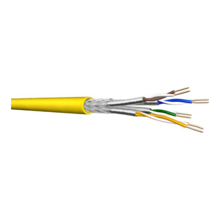 Draka Comteq (DNT) UCFUTURCOMP22 Kat.8.2 gelb 4P S/FTP AWG22 60050652-Dca-T500