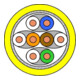 Draka Comteq (DNT) UCFUTURCOMP22 Kat.8.2 gelb 4P S/FTP AWG22 60050652-Dca-T500