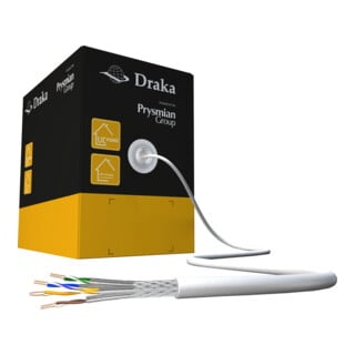 Draka Comteq (DNT) UChome SS26 Cat.7 blanc 4P S/FTP AWG26 60026455-Dca-Box350