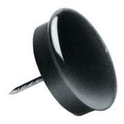 Dransfeld Möbelgleiter 22mm Fe Gummieinlage m.Stift-1