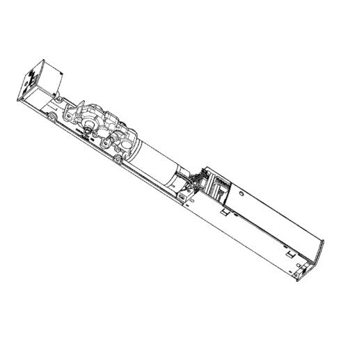 Drehflügelantrieb ECturn 230 V AC,50/60 Hz DIN L/R IP 20 GEZE