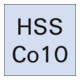 Drehling HSSE Form-D 10x 6x100mm-3