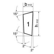 Drehling HSSE Form-L 12x 3x160mm Index-2