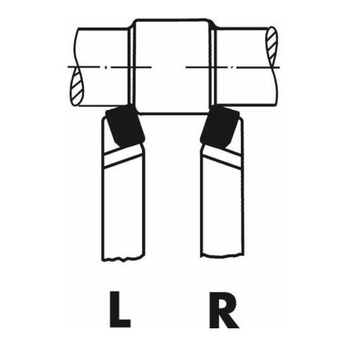 Drehmeißel HM DIN4971 R K10/20 FORUM