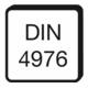 Drehmeißel HM DIN4976 N K10/20 FORUM
