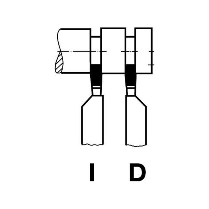 Drehmeissel HM DIN4981 R.12x 8x100mm K10/20 FORMAT