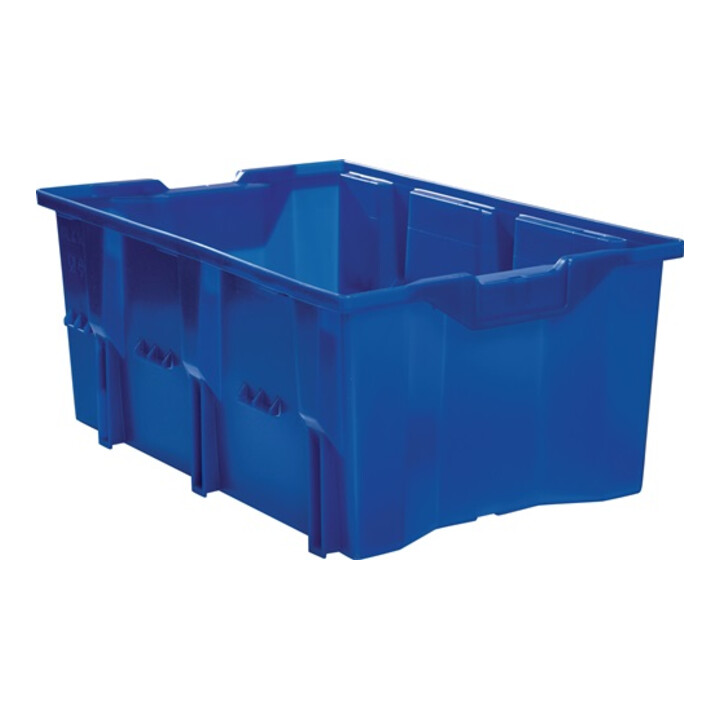 Drehstapelbehälter PP blau L480xB312xH200mm LA-KA-PE