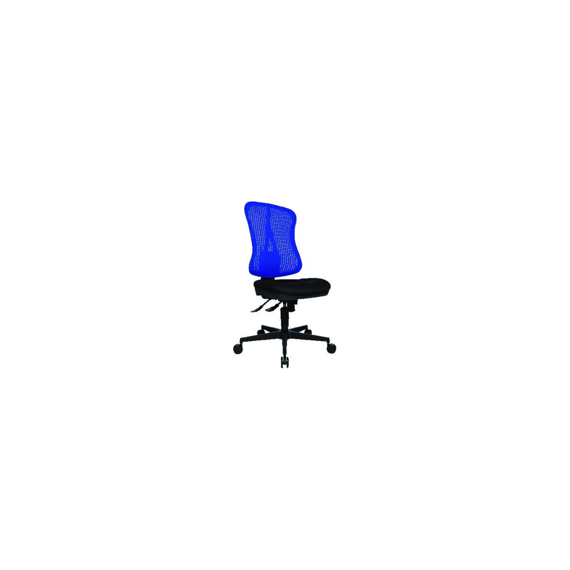 Drehstuhl Head Point SY schwarz/blau,Netzr. ; Topstar