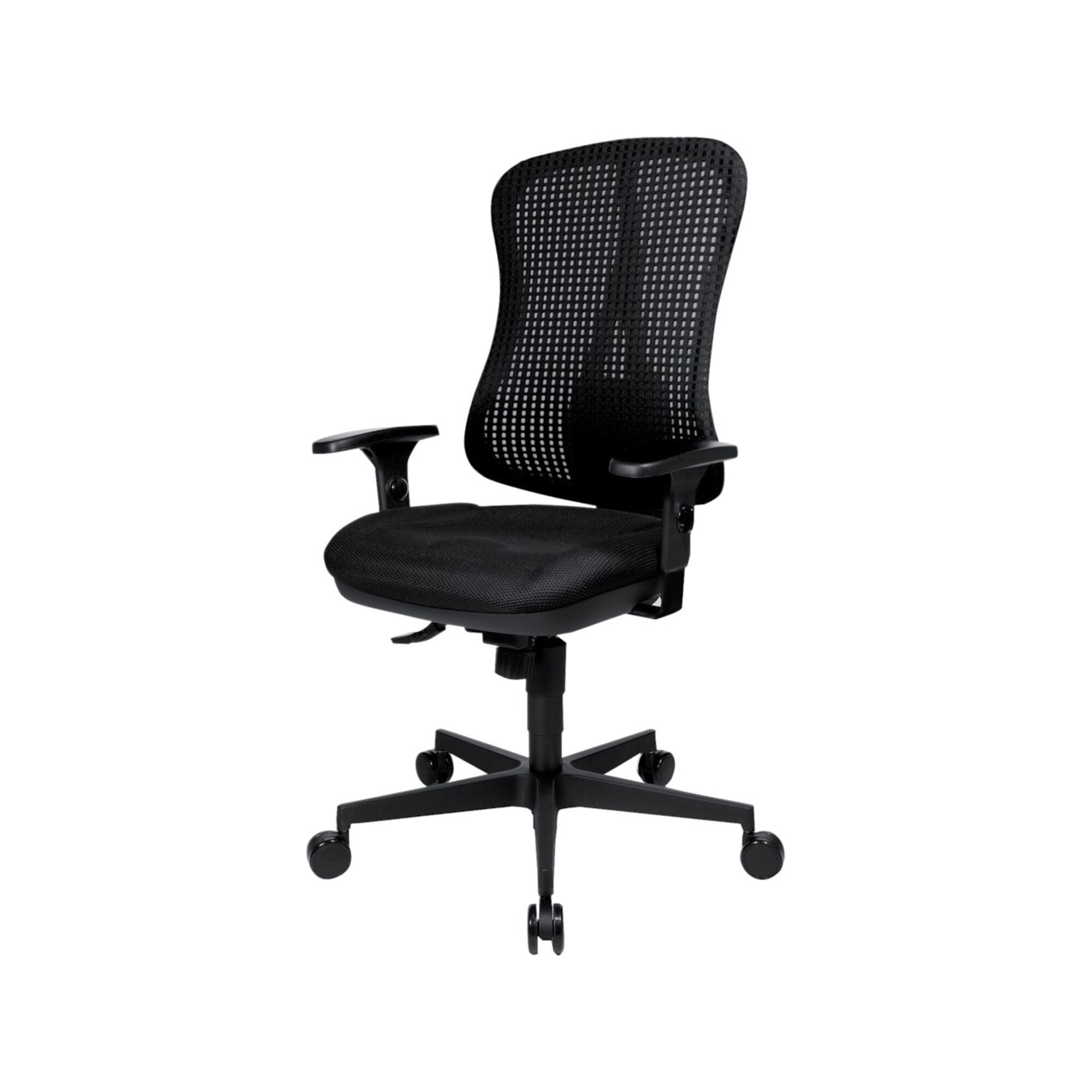 Drehstuhl Head Point SY schwarz/schwarz,Netz. ; Topstar