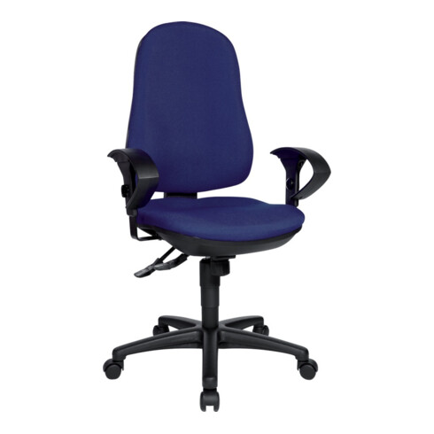 Drehstuhl Support Synchro bleu royal