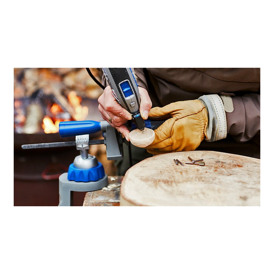 Dremel 4300-3/45 EZ Multifunktionswerkz. (175 W), 3 Vorsatzgeräte, 45 Zubehöre