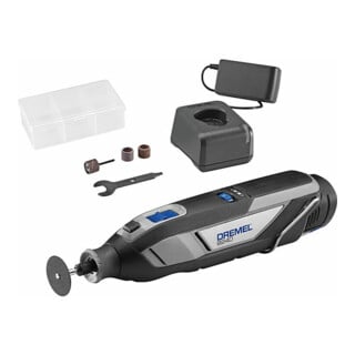 DREMEL® Kabelloses Multifunktionswerkzeug 8240, 1x 12-V-2Ah-Akku, 5 Zubehöre